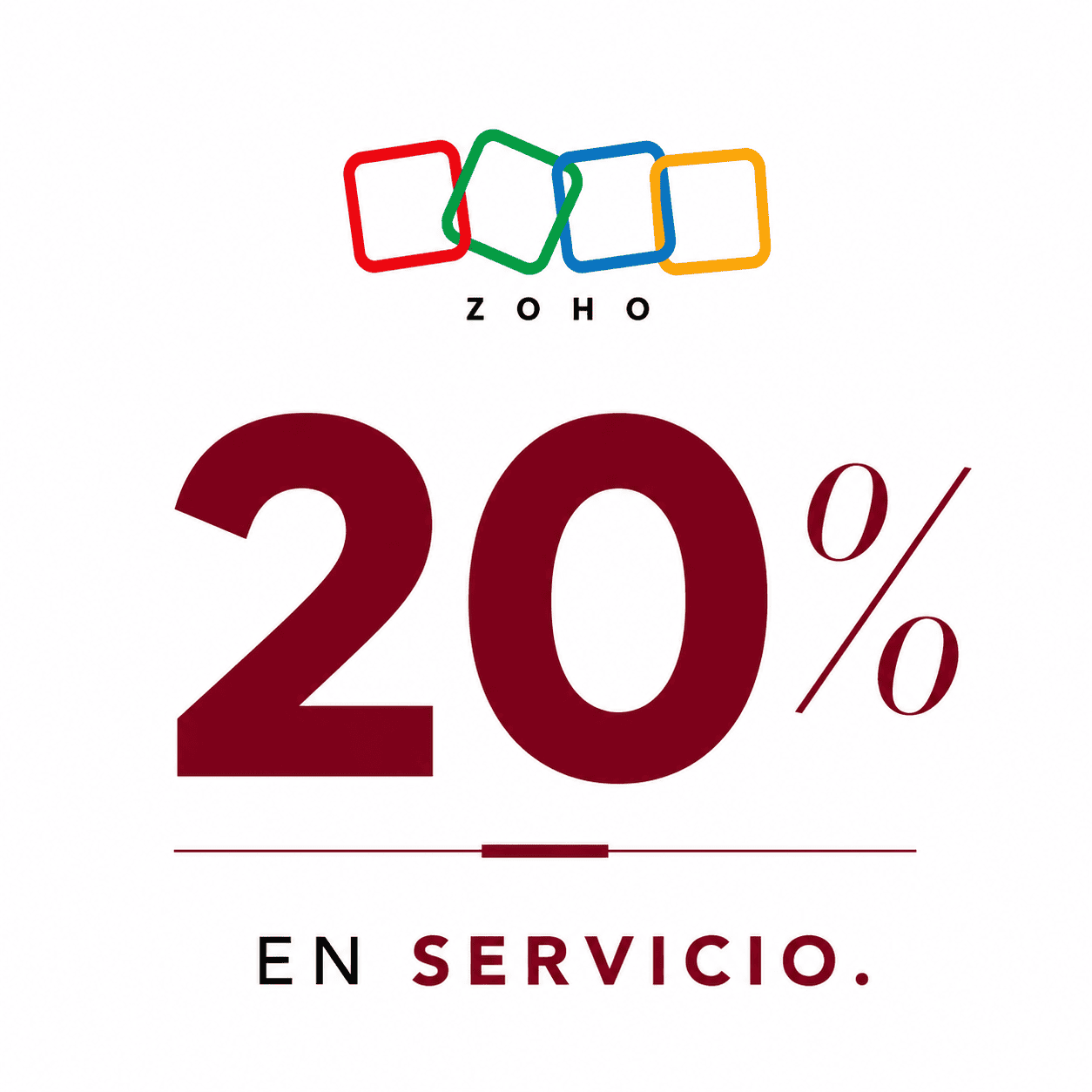 Promoción de Línea Zoho