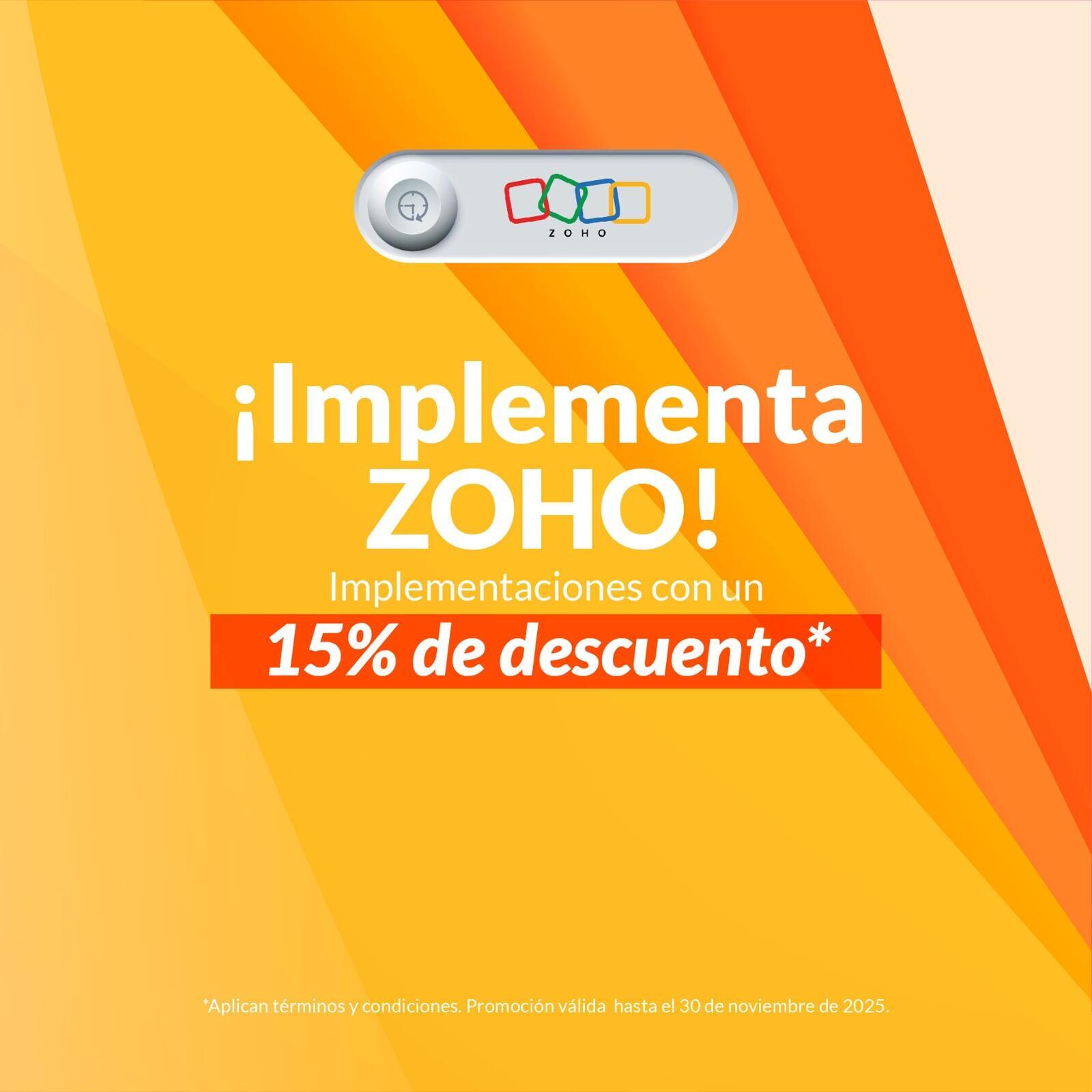 Promoción de Línea Zoho